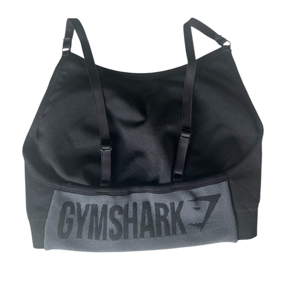 Gymshark Sports Bra Size S -  Black with Gymshark Logo